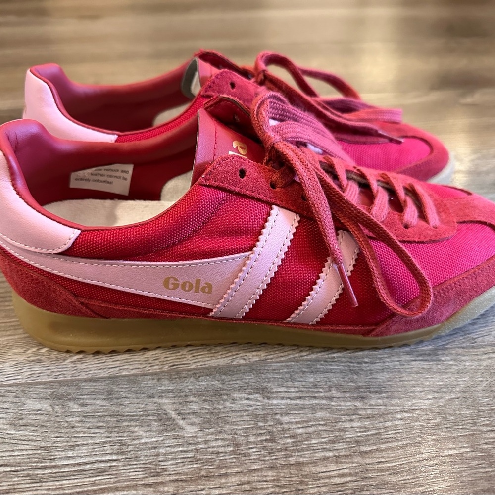 Gola Tornado Shoes - Deep red/candy